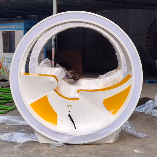 Kundengebundene Größe Parkpedal-elektrischer Fahrrad-Brunnen-szenischer Punkt-Vergnügungs-Reiten-Wasser-Spray-Fahrrad-unpowered Ausrüstung für Verkauf