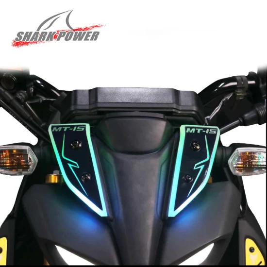 Motorrad-Zubehör, Karosserieteile, dekorative, universelle Passform, flexibler LED-Streifen, wasserdichtes Licht für Yamaha MT15